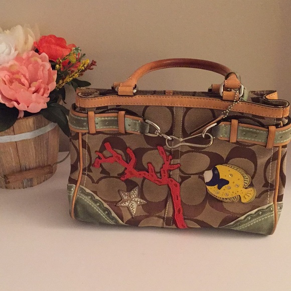 Coach Handbags - Sea Themed Coach Bag